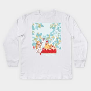 Cherry Pie Kids Long Sleeve T-Shirt